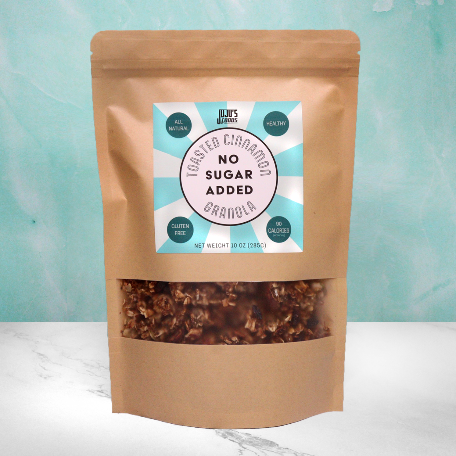 Toasted Cinnamon No Sugar Added Granola - Pack of 4